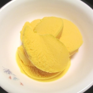 オレンジのアイスクリーム仕立て 生クリーム不使用